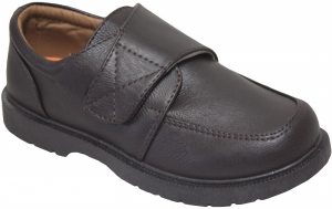 NEW BOYS SCHOOL SHOES (2383804) BROWN